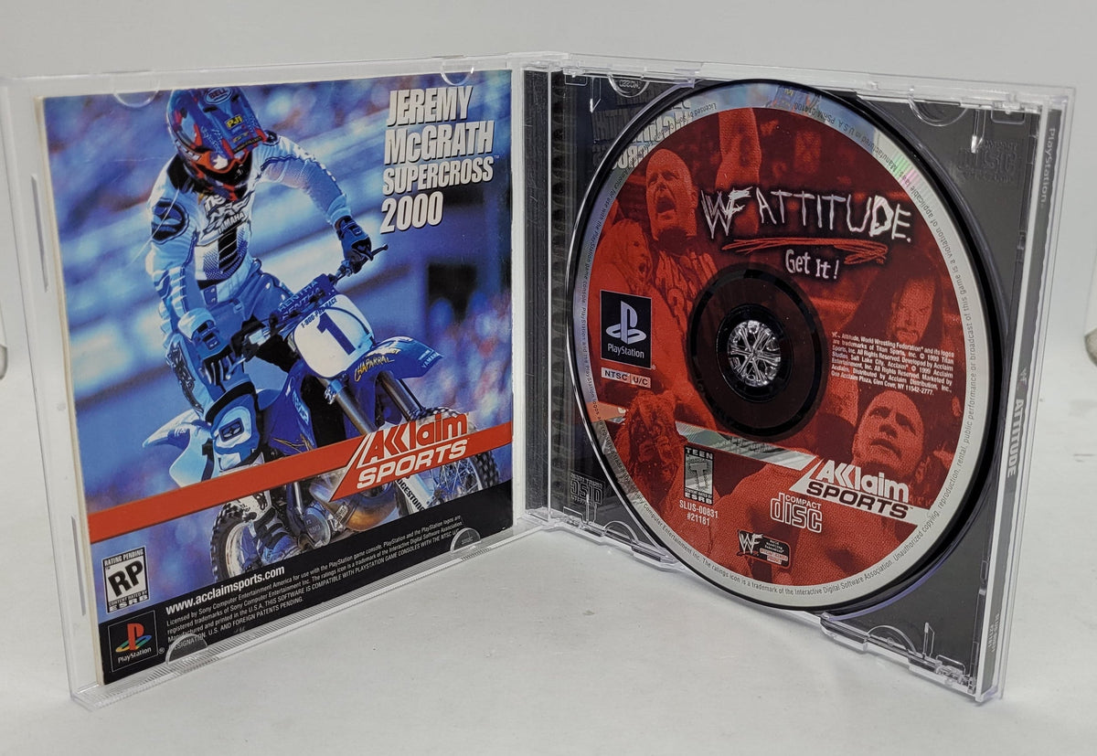 WWF Attitude Get It PS1