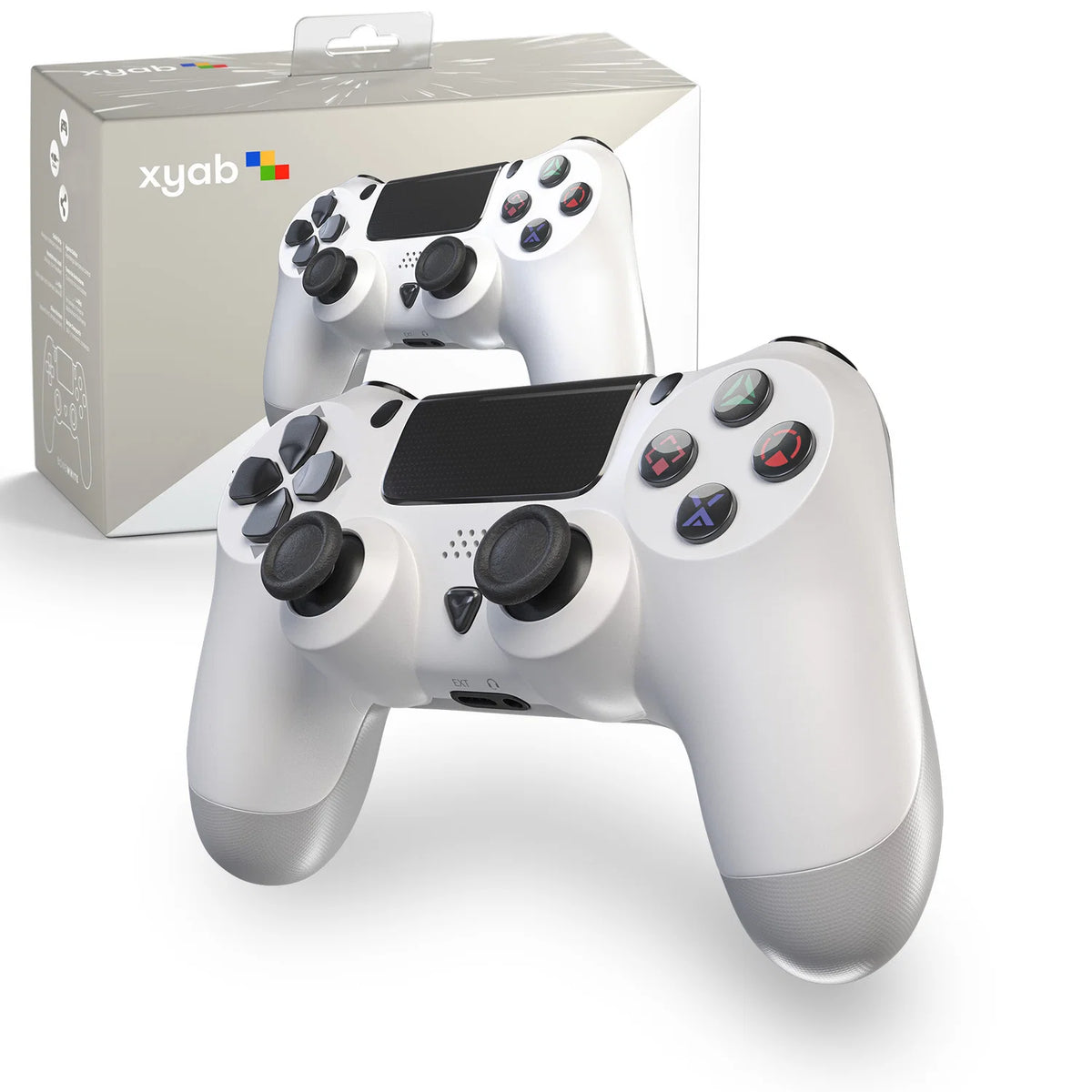 PS4 Compatible Wireless Controller White
